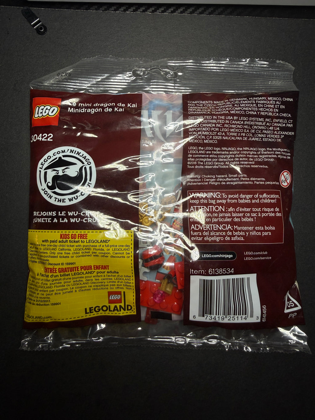 Kai's Mini Dragon Polybag