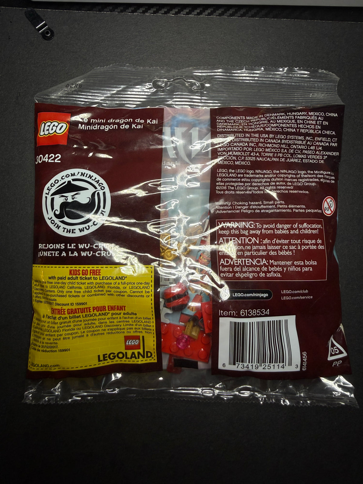 Kai's Mini Dragon Polybag